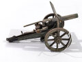 Spielzeug Kanone wohl 1.Weltkrieg oder frühe 30iger Jahre, Schweres Stück, Gesamtlänge16,5cm. Originallack