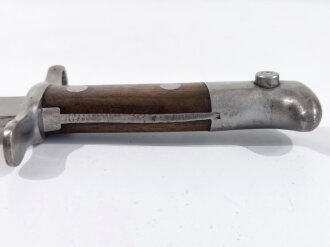 Schweiz,  Seitengewehr Modell 1911 für K31 und K11, Hersteller Waffenfabrik Neuhausen