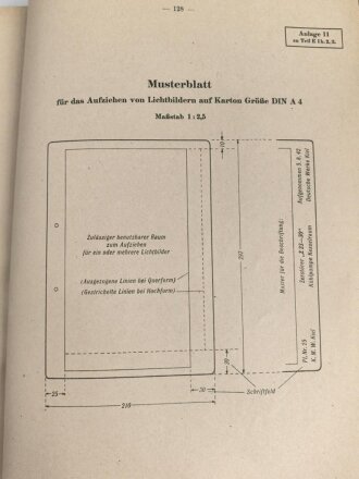 Kriegsmarine, M.Dv.Nr. 147 "Allgemeine Baubestimmungen 1 Nr. 9 - Vorschrift" datiert 1942, DIN A4