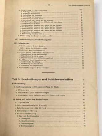 Kriegsmarine, M.Dv.Nr. 147 "Allgemeine Baubestimmungen 1 Nr. 9 - Vorschrift" datiert 1942, DIN A4