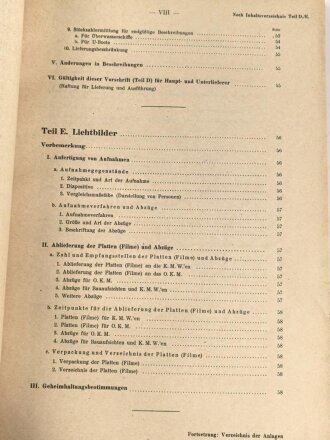 Kriegsmarine, M.Dv.Nr. 147 "Allgemeine Baubestimmungen 1 Nr. 9 - Vorschrift" datiert 1942, DIN A4