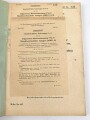 Kriegsmarine, M.Dv.Nr. 147 "Allgemeine Baubestimmungen 1 Nr. 9 - Vorschrift" datiert 1942, DIN A4