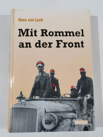 "Mit Rommel an der Front", Hans von Luck, 360 Seiten, DIN A4, gebraucht, aus Raucherhaushalt