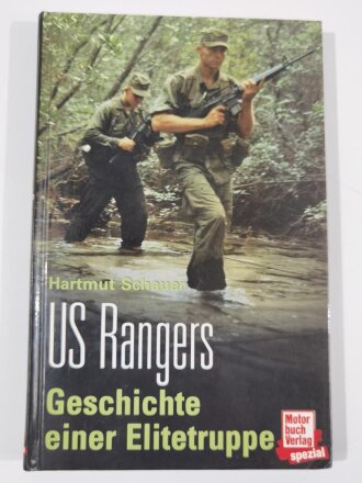 US Rangers, Geschichte einer Elitetruppe, Hartmut Schauer, 209 Seiten, DIN A4, gebraucht, aus Raucherhaushalt