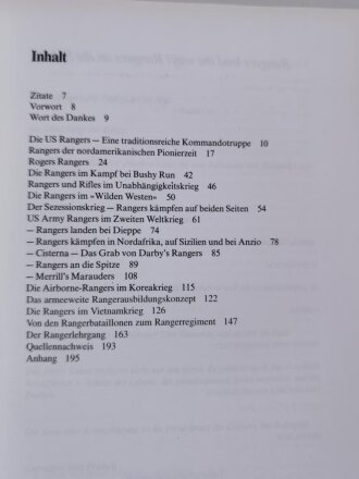 US Rangers, Geschichte einer Elitetruppe, Hartmut Schauer, 209 Seiten, DIN A4, gebraucht, aus Raucherhaushalt