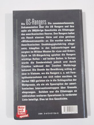 US Rangers, Geschichte einer Elitetruppe, Hartmut Schauer, 209 Seiten, DIN A4, gebraucht, aus Raucherhaushalt