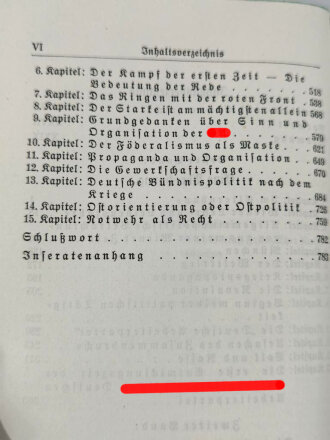 "Mein Kampf Jubiläumsausgabe" datiert 1940, gebraucht