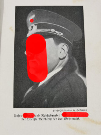 Handbuch für den Flakartilleristen (Der Kanonier) Waffen und Ausbildung der Flakbatterie, datiert 1940, 204 Seiten, DIN A5, stark gebraucht