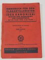 Handbuch für den Flakartilleristen (Der Kanonier) Waffen und Ausbildung der Flakbatterie, datiert 1940, 204 Seiten, DIN A5, stark gebraucht