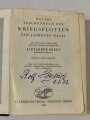 "Taschenbuch der Kriegsflotten 1941/42", ca. 500 Seiten, gebraucht, aus Raucherhaushalt