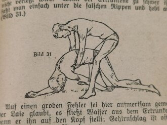 "Schwimme richtig!" Herausgegeben vom Deutschen Schwimmverband e.V. der Deutschen Turnerschaft und der Deutschen Lebensrettungs-Gesellschaft, 64 Seiten, DIN A6, aus Raucherhaushalt