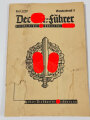"Der SA.-Führer - Zeitschrift der SA-Führer der NSDAP" Sonderdruck 3, 48 Seiten, datiert 1939, DIN A5, stark gebraucht, aus Raucherhaushalt