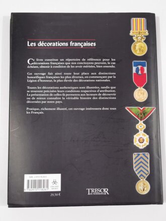 Les decorations francaises, Preface du General jean - Philippe Douin, Grand Chancelier de la Legion d` honneur, 107 Seiten, DIN A4, gebraucht, aus Raucherhaushalt