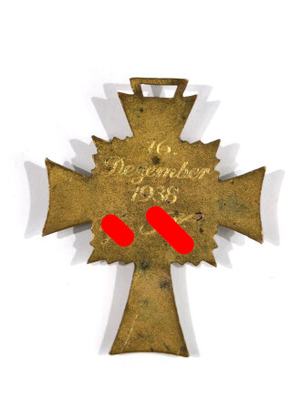 Ehrenkreuz der Deutschen Mutter ( Mutterkreuz ) in Gold,...