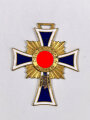 Ehrenkreuz der Deutschen Mutter ( Mutterkreuz ) in Gold, Emaillebeschädigt unten und im Zentrum