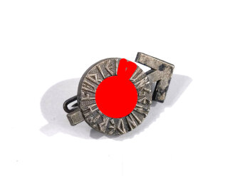 Miniatur, Hitlerjugend ( HJ ) Leistungsabzeichen Silber als Miniatur, Hersteller M1/35