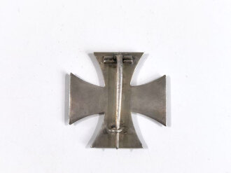 1. Weltkrieg, Eisernes Kreuz 1. Klasse 1914, Hersteller H.B.G. auf der Nadel,