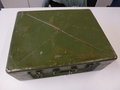 Selbstfahrlafetten-Zielfernrohr 1a, mit ZUbehör in Kiste, Überlackiert,Optik einwandfrei,  von der Finnischen Armee nach dem Krieg übernommen