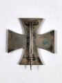 1. Weltkrieg, Eisernes Kreuz 1. Klasse 1914, Kern magnetisch, Rückseitig mit Hersteller " KO für Klein & Quenzer "
