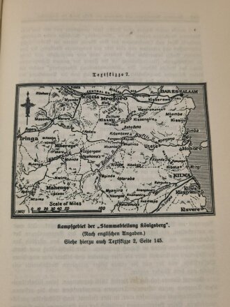 "Der Krieg zur See 1914-1918 - Die Kämpfe der Kaiserlichen Marine in den Deutschen Kolonien" Band 1 + 2, 330 Seiten, datiert 1901, aus Raucherhaushalt