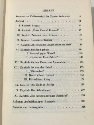 Deutschland nach 1945 "Rommel", Desmond Young, 320 Seiten, gebraucht, DIN A5, aus Raucherhaushalt