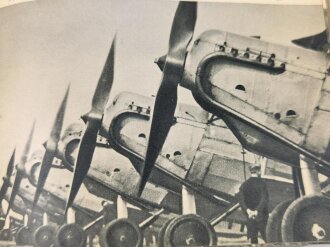 "Flieger Funker Kanoniere - Ein Querschnitt durch die deutsche Luftwaffe", datiert 1938, 131 Seiten, aus Raucherhaushalt