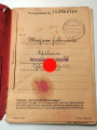 Deutsche Reichspost, Kündigungs- und Rückzahlungsscheine zum Postsparbuch, Postsparbuch und Ausweiskarte, datiert 1944