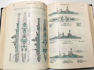 "Taschenbuch der Kriegsflotten 1941/42", ca. 500 Seiten, gebraucht