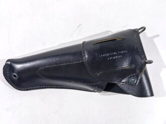 U.S. black leather pistol holster, most likely 1960´s