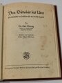 "Von Pädalus bis Udet", datiert 1935, fleckig, 136 Seiten, DIN A5, aus Raucherhaushalt