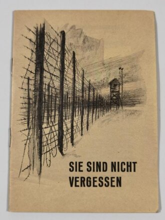 Deutschland nach 1945 "Sie sind nicht vergessen", 29 Seiten, DIN A6, aus Raucherhaushalt