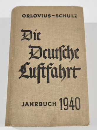 "Die Deutsche Luftfahrt Jahrbuch 1940", über 500 Seiten, DIN A5