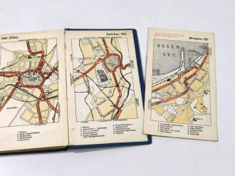 "DDAC- Durchfahrtspläne für 150 deutsche Städte", plus Anhang 151-157, ca, 157 Seiten, DIN A5, aus Raucherhaushalt