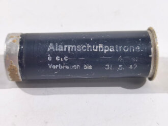 "Alarmschußpatrone" Wehrmacht. Originallack, frei von Gefahrstoffen