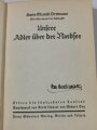 "Unsere Adler über der Nordsee", datiert 1940, 77 Seiten, DIN A5, aus Raucherhaushalt