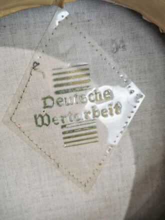 Deutsches Rotes Kreuz, Schirmmütze für Mannschaften in gutem Zustand, Lederschirm