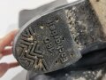 Paar Stiefel für weibliches Personal der Wehrmacht ( Helferinnen und RAD w. ) Getragenes, ungereinigtes Paar, Sohlenlänge 25,5cm