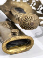 Frankreich, Marine Offizierssäbel Modell 1870, Klinge mit Klingenthaler Marke,am Klingenansatz 2 Schlagmarken, Scheidenbeschläge geklebt, Kunststoffgriff, höchstwahrscheinlich  Sammleranfertigung