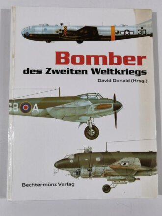 "Bomber" des Zweiten Weltkriegs, David Donald (Hrsg.), DIN A4, 191 Seiten, aus Raucherhaushalt