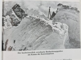 "Krieg in den Alpen 1915 - 1918, Karnische und Julische Alpen, Monte Grappa, Piave, Isonzo, DIN A5, 157 Seiten, aus Raucherhaushalt