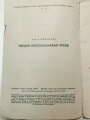 "Freund Pferd" Schriftenreihe des Deutschen Reiterbuches, Heft 1, datiert 1941, gebraucht