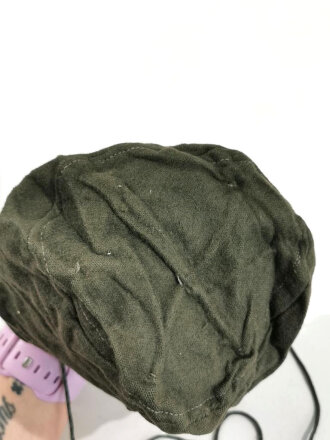 Transporthülle für den Filter zur Pferdegasmaske 41 der Wehrmacht.