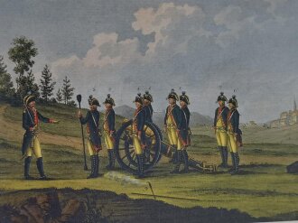 Die Kurfürstlich - Sächsische Armee um 1791 im Schutzumschlag, Reinhold Müller, Wolfgang Rother, DIN A4, 242 Seiten, aus Raucherhaushalt