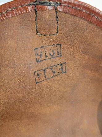 1.Weltkrieg, Paar Packtasche für Berittene . Kammerstück FA 14 von 196, sehr guter Zustand