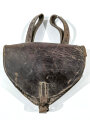 1. Weltkrieg, Tasche für die rollbare Säge der Kavallerie , datiert 1917, ungereinigtes Stück