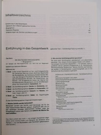 "Die Deutschen Kriegsschiffe Band 5", Biographien - ein Spiegel der Marinegeschichte von 1815  bis zur Gegenwart, Hans H. Hildebrand, Albert Röhr, Hans - Otto Steinmetz, DIN A4, 217 Seiten