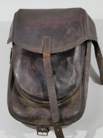 Satteltasche Wehrmacht, ungereinigtes Stück, datiert 1938