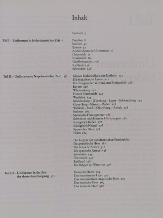 "Historische Uniformen", Napoleonische Zeit, 18. und 19. Jahrhundert, Preußen, Deutschland, Österreich, Frankreich, Großbritannien, Rußland, DIN A4, 478 Seiten, aus Raucherhaushalt