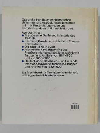 "Historische Uniformen", Napoleonische Zeit, 18. und 19. Jahrhundert, Preußen, Deutschland, Österreich, Frankreich, Großbritannien, Rußland, DIN A4, 478 Seiten, aus Raucherhaushalt