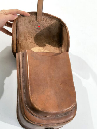 Kleine Packtasche für Polizei oder Offiziere III.Reich. Leicht defekt